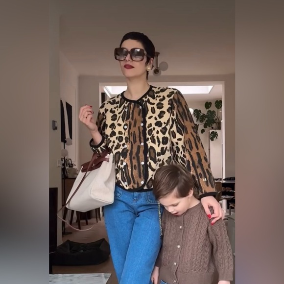 NWT Leon & Harper Safari Cardigan Size M - Picture 9 of 10